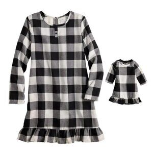 Girls' Nightgown with Matching Doll Gown Size L (10/12) BNWT